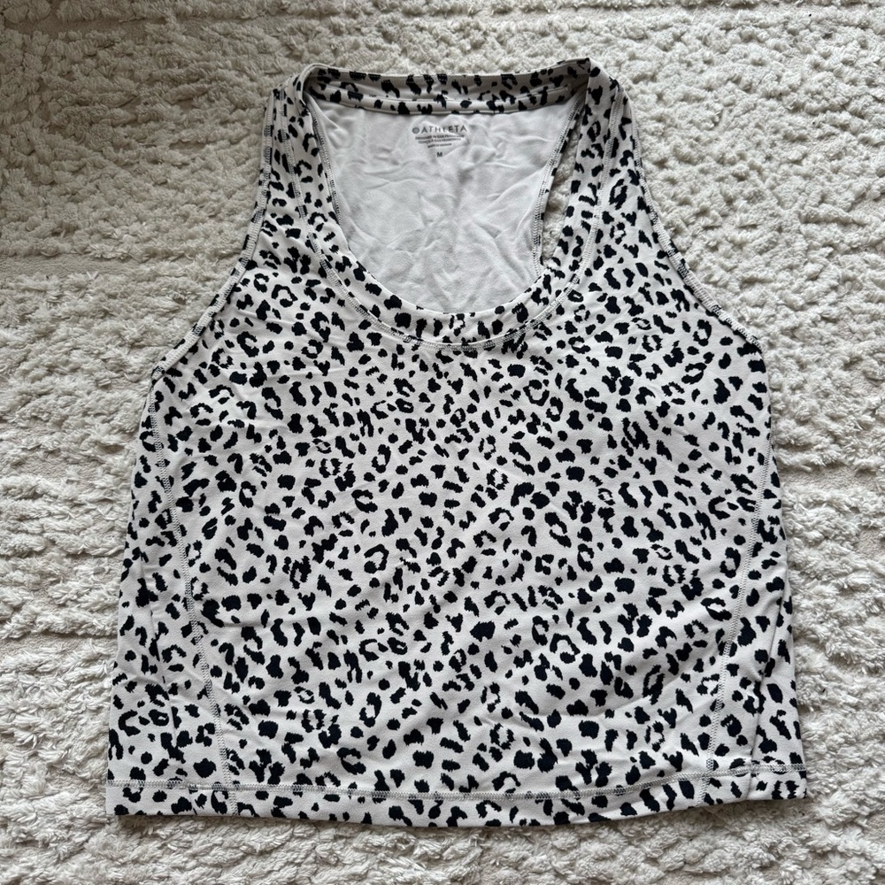 Athleta Leopard Print Tank Top